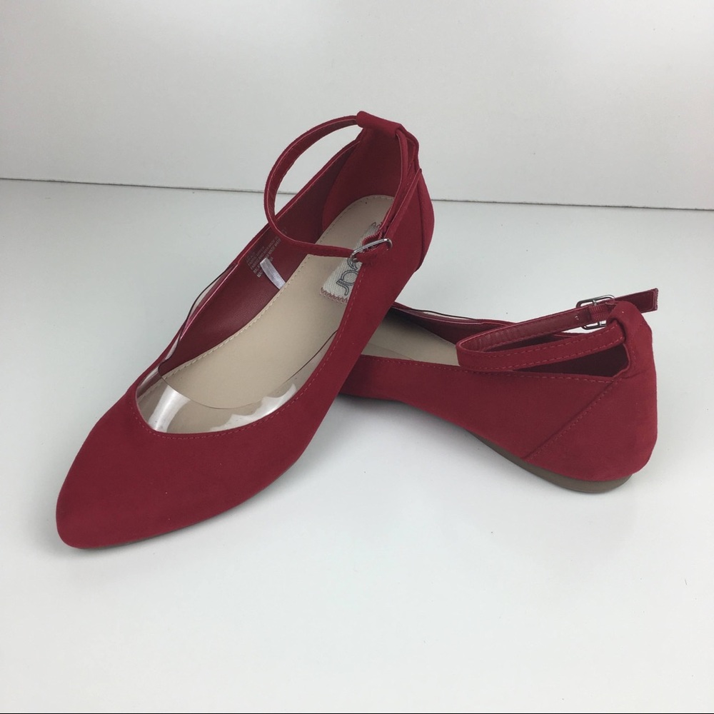 Sugar Flats with Ankle Straps Size 7 EUC